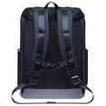 thumbnail image 5 of KAUKKO Vintage Casual polyster and Leather Rucksack Backpack (Nylon Black), 5 of 5
