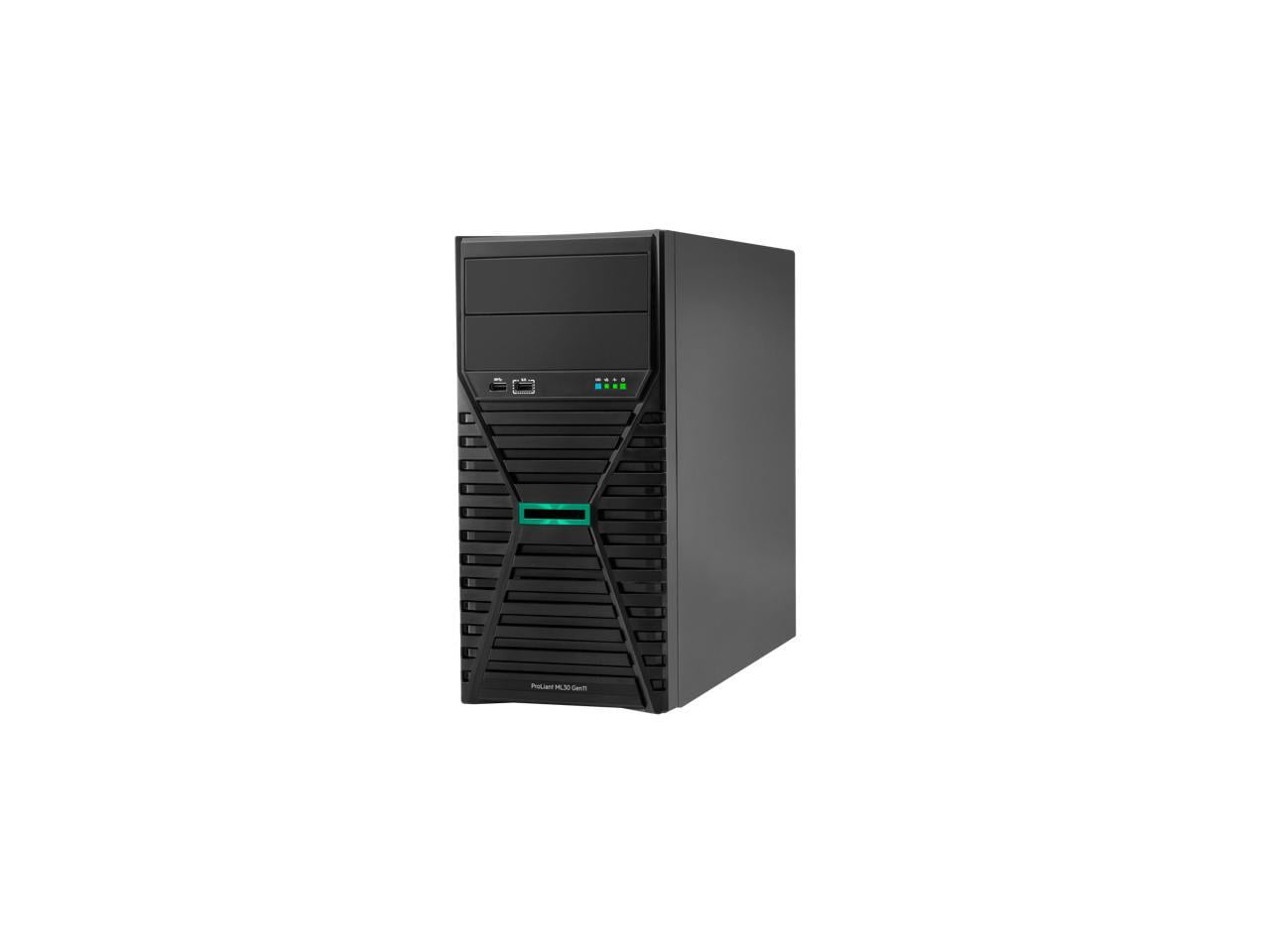 冷凍PL50 F30 H20 ADM20 ADL50 SM30 M30 ML30 HPE ProLiant ML30 G11 4U Tower Server Xeon E-2434 3.40 GHz