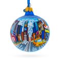 thumbnail image 1 of Adorno Colgante de Bola de Vidrio BestPysanky 8 cm Pintado a Mano, 1 of 7