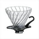thumbnail image 1 of Pour Over Coffee Dripper Filtro de Café para 1-4 Tazas Cafetera Reutilizable Cono de Café de Vidrio Resistente Al, 1 of 6