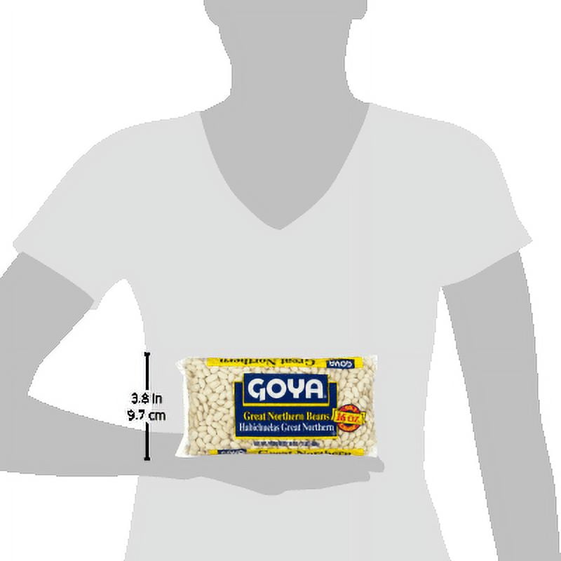 (2 pack) Goya Great Northern Beans, Dry - 16 oz. (1 lb.)