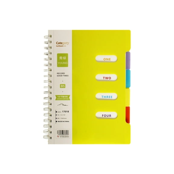 Strong Lined Journal With Index Flags Large B5 Layouts Ideal For Work Projects And Study Notes 25K Sheets