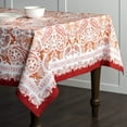 thumbnail image 2 of Maison d' Hermine Orient 100% Cotton Tablecloth for Kitchen Dining Tabletop Decoration Parties Weddings (Square, 60 Inch by 90 Inch), 2 of 3