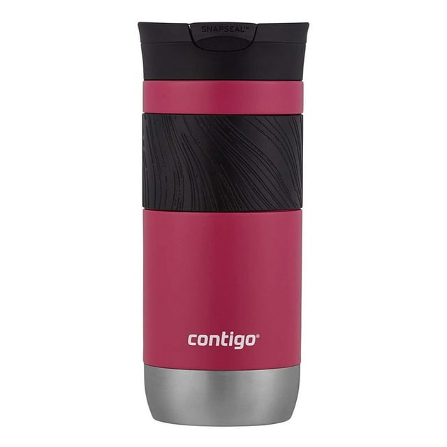 Termo Acero Inox Sistema Snapseal Byron 473 Ml Contigo rojo