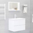thumbnail image 3 of vidaXL Bathroom Mirror White 60x10.5x37 cm Engineered Wood, 3 of 4