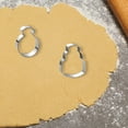 thumbnail image 4 of Juego de 7 cortadores de galletas para bodas, hermosos moldes de acero inoxidable 430 para hornear, para fondant, pasteles y galletas., 4 of 7