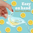 thumbnail image 2 of Exprimidor manual de limones HNQH Acrylic Elegance Shape (paquete de 2), 2 of 6