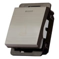 thumbnail image 2 of Interruptor Para Timbre Leviton 1/2" Policarbonato Plata, 2 of 3