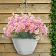 thumbnail image 5 of 20 Bundles Artificial Flowers Fake Outdoor Plants (Yellow), 5 of 5