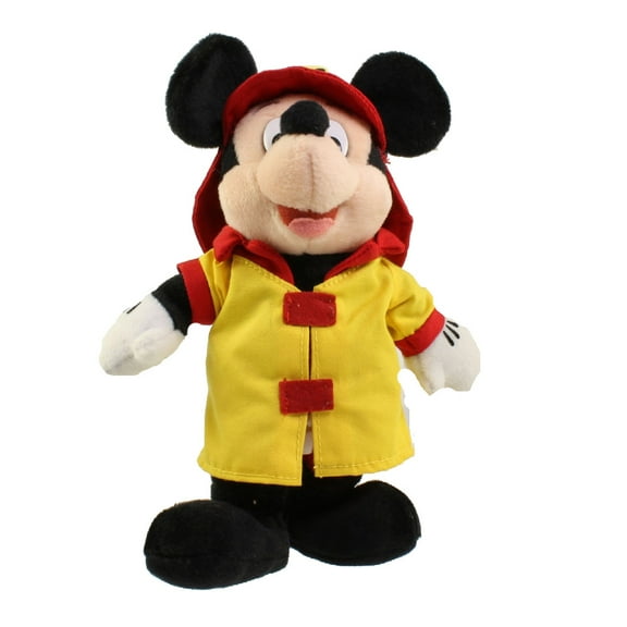 Disney Bean Bag Plush - FIREMAN MICKEY (Mickey Mouse) (9.5 inch)