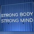 thumbnail image 2 of Glowneon Strong Body Strong Mind Neon Sign, Long-lasting Wall Decor, 2 of 4