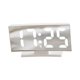 thumbnail image 1 of Reloj Despertador digital mayimx con carga USB, función de repetición, pantalla curva regulable, blanco, 1 of 3
