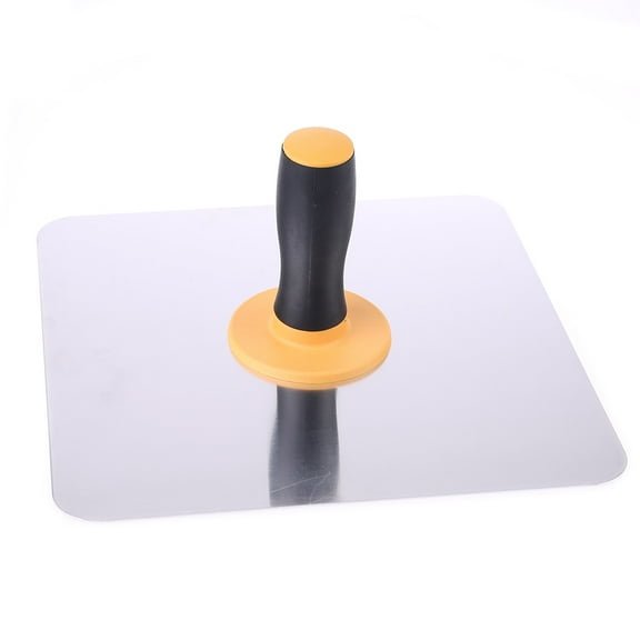 tegongse Plastering for Hawk 300x300mm Aluminium Plasterers for Hawk with Handle Mortar Board Holder Portable Plastering Tool