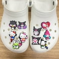 thumbnail image 2 of DONNGZAE 20Pcs Cartoon Sanrio Shoe Charms for Clog Sandals Bracelets Decoration, Cute Charms for Party Gift SLO526-0410, 2 of 9