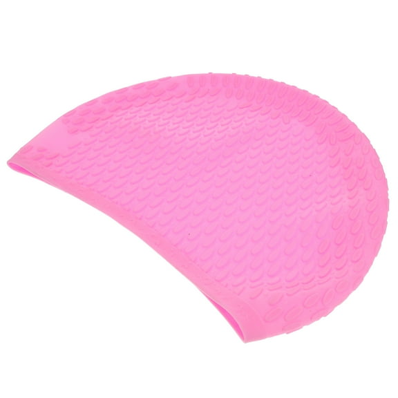GOOHOCHY Lavender Swim Cap for Long Hair Waterproof 1Pack 9x7x0.2in