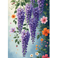 thumbnail image 3 of Colorful Floral Banner Nature Garden Design Decorative Flowers for Outdoor Party Event Home, 3 of 7