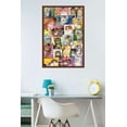 thumbnail image 2 of Keith Kimberlin - Kittens Collage Wall Poster, 22.375" x 34", Framed, 2 of 2