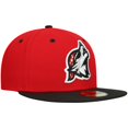thumbnail image 3 of Men's New Era Red Erie SeaWolves Authentic Collection Team Alternate 59FIFTY Fitted Hat, 3 of 4