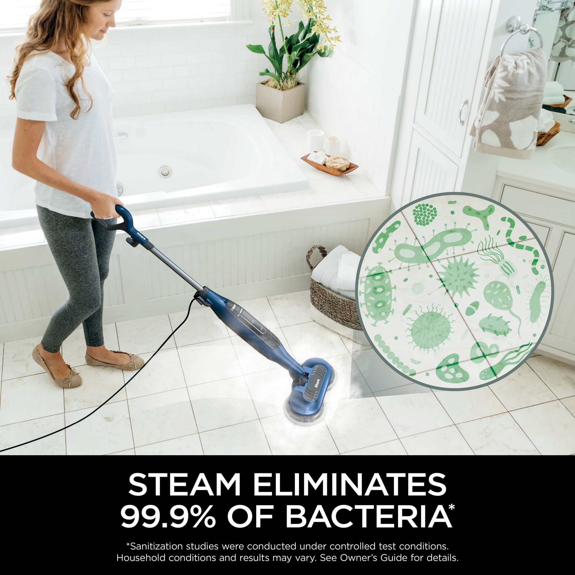 Shark® Steam & Scrub All-in-One Scrubbing and Sanitizing Hard Floor Steam Mop S7020