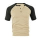 thumbnail image 3 of pstuiky Camisa de manga corta para hombre, Camisa informal de moda para hombre, con botones, color a juego, bolsillo en el pecho, manga corta y solapa camisas casuales para hombre m, 3 of 7