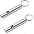 thumbnail image 1 of 2 Pcs High Pitch Copper Professional Training Dog Whistle For Recall Ang Pet Behavior Control, 1 of 4