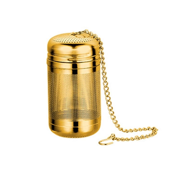Extra Fine Mesh 316 Stainless Steel Separation Residue Spices for Loose Tea Tea Ball Tea Strainers Tea Infuser Tea Steeper GOLD S