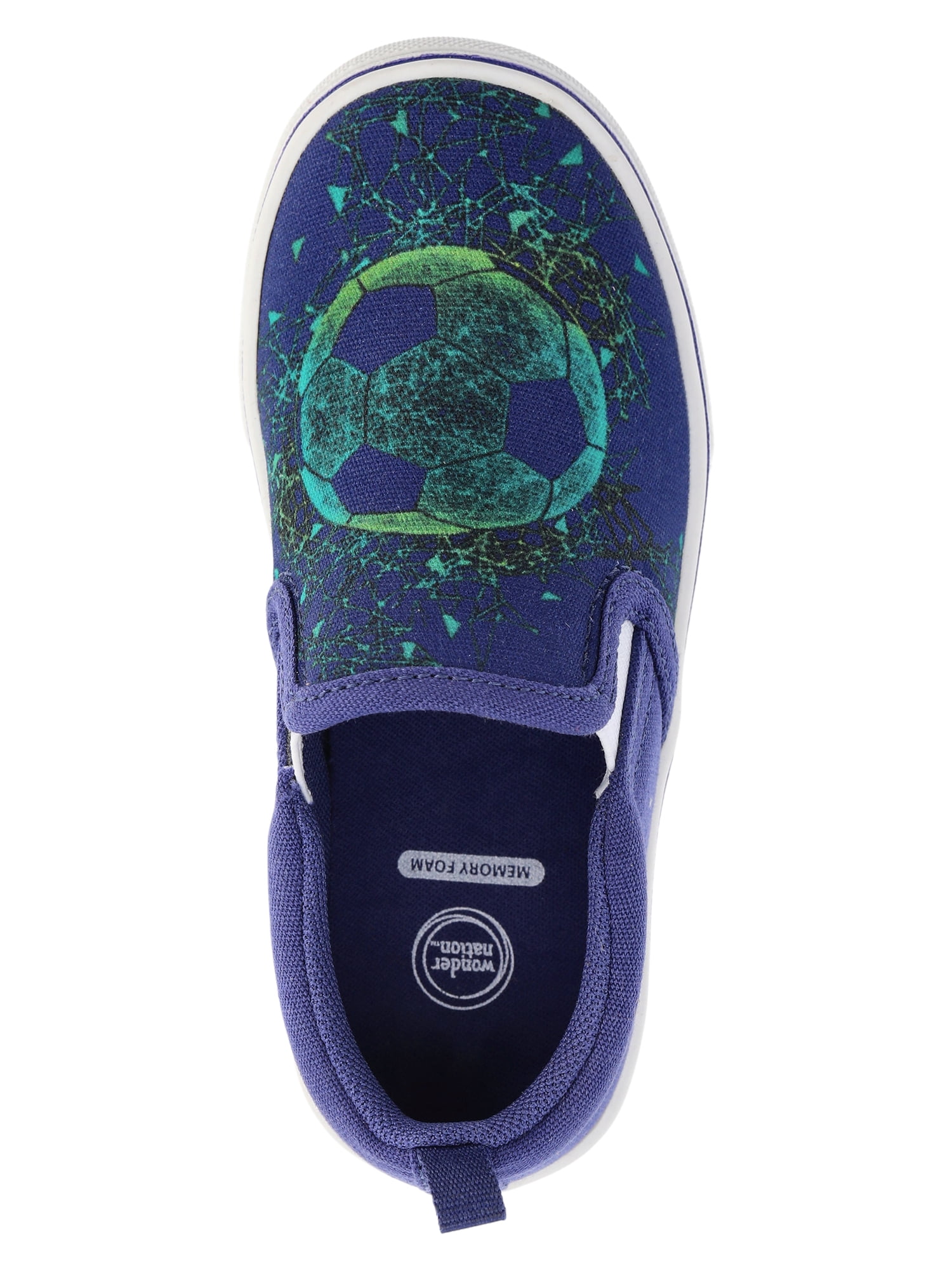 Wonder Nation Little and Big Boys Casual Slip On Sneakers