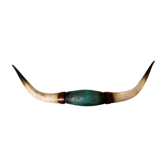 Faux Bull Longhorn Skull Wall Mount Decoration - Unique Faux Steer Horns Wall Decor for Western Theme - Ideal for Animal Hunting Lovers & Wildlife Enthusiasts