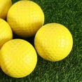 thumbnail image 5 of Monyance indoor training balls 12pcs Professional Elastic Practice Balls for Golf Swing Training - Yellow(1.65X1.65X1.65Inches), 5 of 10