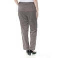 thumbnail image 4 of NINE WEST Womens Black Herringbone Straight leg Wear To Work Pants Plus  Size: 16W, 4 of 4