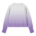 thumbnail image 4 of LIaqionyy Girls Half Zip Sweatshirt Long Sleeve Pullover Lightweight Tops Kids Cute Tee Sweater Thumb Hole, 4 of 5