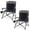 Black-2 Pack, variant on EVER ADVANCED Oversized Folding Camping Chair, High Back Lawn Chair for Adults with Side Pockets & Cup Holder, Support Up to 500lbs, Blue