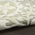 thumbnail image 6 of Nourison Home Aloha 3'6" x 5'6" Ivory Sage Farmhouse Rug, 6 of 9