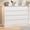 Dressers | White, variant on 8 Drawer Storage Chest, Large Double Dresser with Deep Drawers and Wide Top, Horizontal Wooden Organizer for Living Room, Hallway, Entryway, Office, Oak
