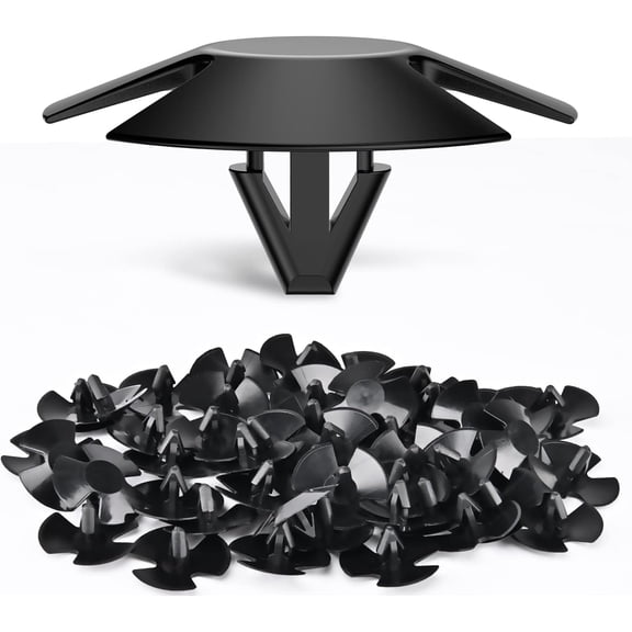 Nilight 50Pcs 8.7mm Hole Hood Insulation Push-Type Retainer Clips Compatible with Chrysler 4878883AA Dodge 1996-2005 Neon 2009-On Jeep Grand Cherokee