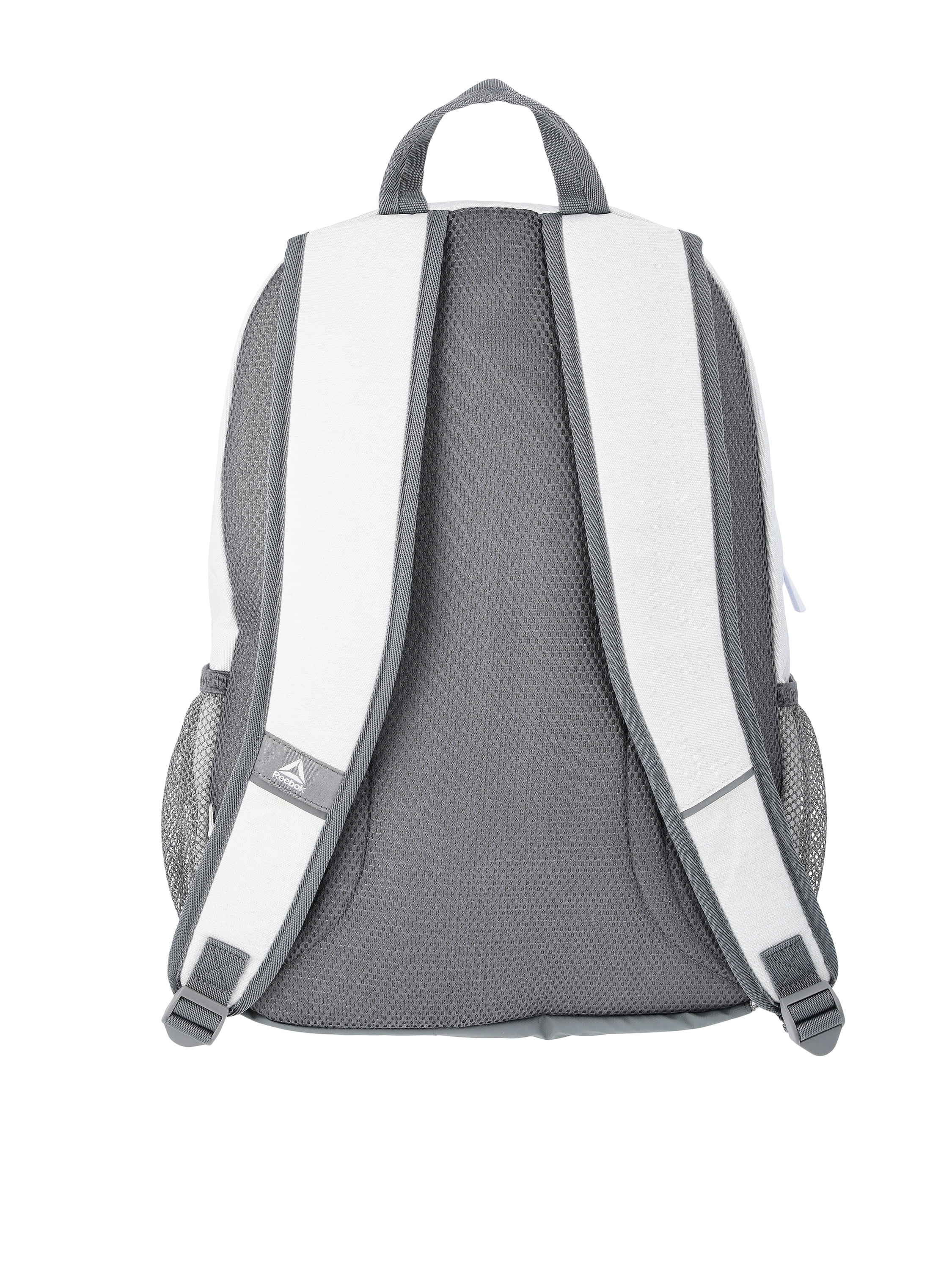 Reebok Unisex Adult Maisie 18" Laptop Backpack, White Heather Grey