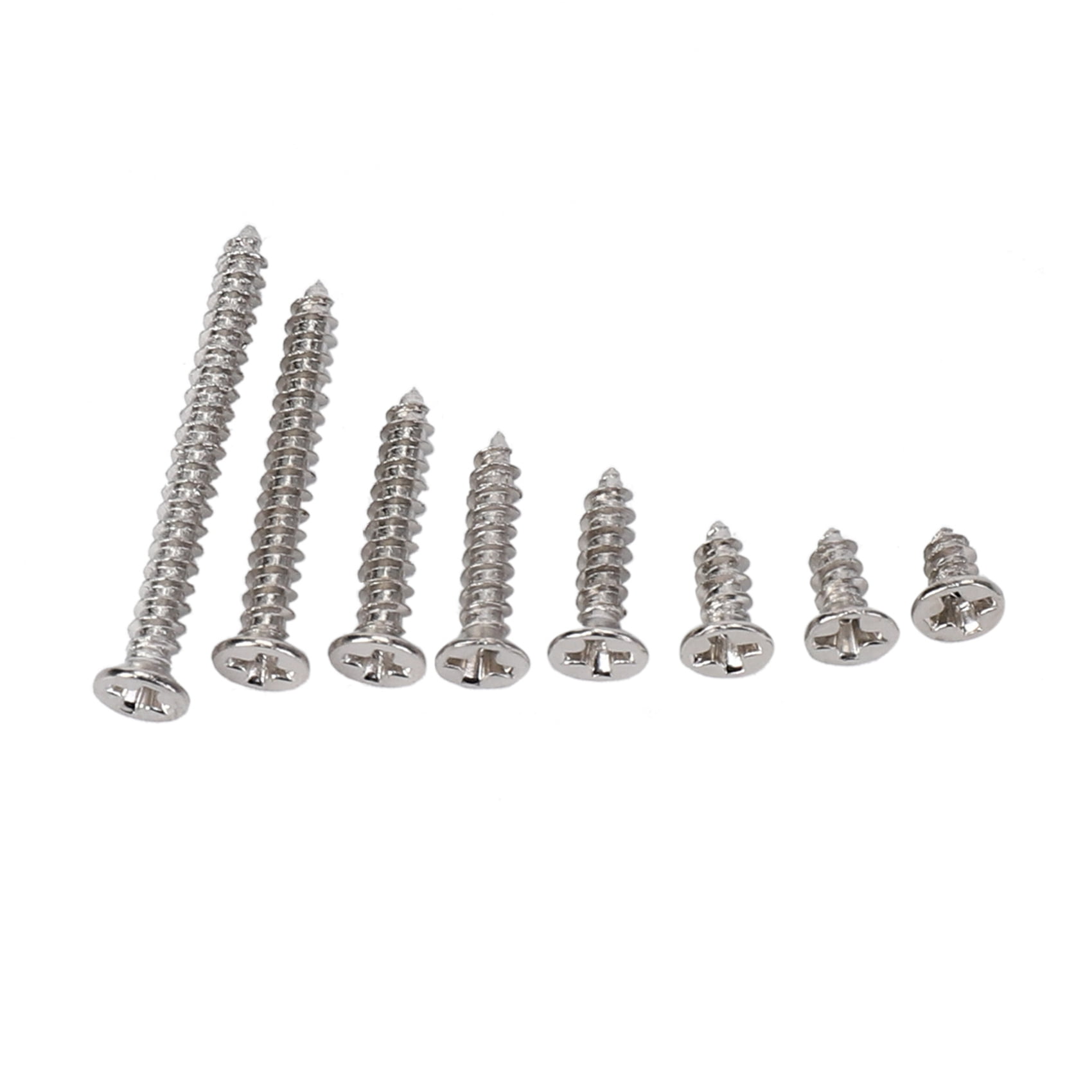 4000Pcs Stainless Steel Self Tapping Screw Assortment Kit Lock Nut Wood Thread Nail Screw Sets M2
