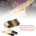 thumbnail image 4 of kurtrusly Kit de 10 Pcs Saxophone Soprano Bb Tone avec Boîte de Rangement Accessoire d'Instrument de Musique, 4.0 Force, 4 of 7