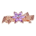 thumbnail image 2 of Fiudx Horquilla de Cristal, Elegante Diseño de Espiral, Material Metálico Duradero, Elegante Accesorio para Cola de Caballo, Ideal para Uso Diario En Fiestas, Tendencia de Moda Femenina, Ajuste Comod, 2 of 6
