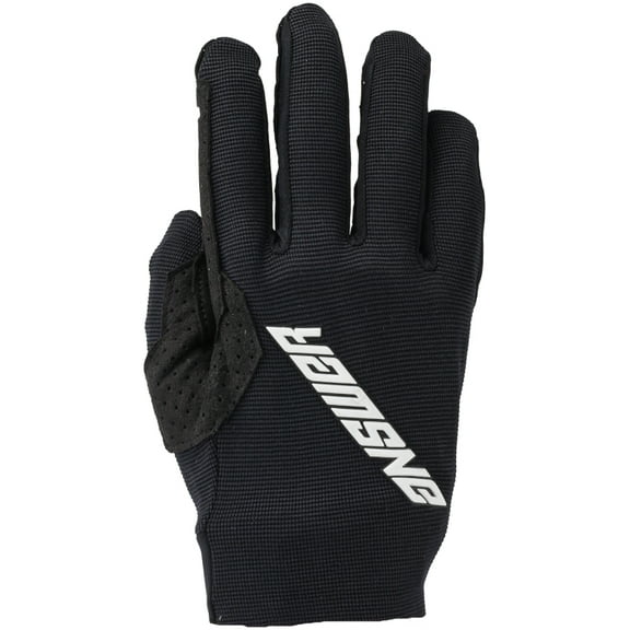Answer 25 Aerlite Gloves Black/White Youth - XL 442810