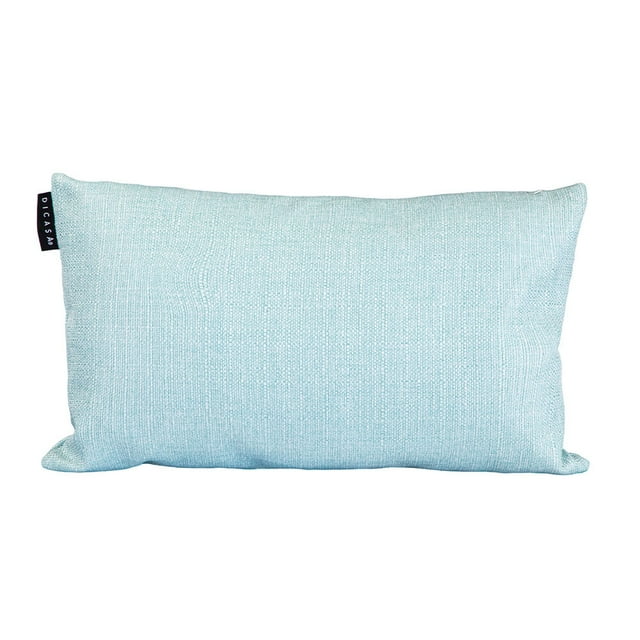 Cojin Riñonera Decorativa Rectangular DICASA Tred Turquesa