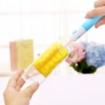 thumbnail image 7 of 4Pcs/Set BPA Free Nipple/Baby Milk Bottle Pacifier Sponge Cleaning Brushes Cleaner Set for Standard Nipples and Nipples Tube ,Milk Bottle Pacifier Spout Tube Clean Brush Tool, 7 of 7