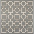 thumbnail image 5 of SAFAVIEH Outdoor CY6925-246 Courtyard Anthracite / Beige Rug, 5 of 10