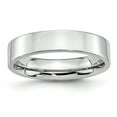 thumbnail image 1 of Cobalt Flat Polished 5mm Band Ring 7 Size, 1 of 6