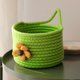 thumbnail image 2 of Storage Basket, Soft Woven Cotton Rope Laundry Basket Storage Bin for Baby Blankets, Toys, Clothes, Towels, Washable, 2 of 3