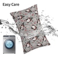 thumbnail image 6 of Cauagu Halloween Gnome Print Pillow Covers with Envelope Closure,1PC Pillow Cases Decorative Pillow Case for Bed & Couch, Pillows Not Included-16"x24", 6 of 6