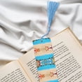 thumbnail image 6 of Kdxio Boards and Beach Print Metal Tassel Bookmarks,Perfect Gift for Art Lovers and Bookworms Metal Bookmarks for Women, 6 of 8