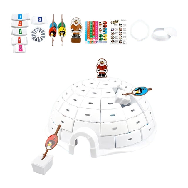 Penguin Ices Breaking Game Puzzle Building Blocks Dont Breaking Game Board Game perfke Juego para romper el hielo