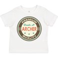 thumbnail image 3 of Inktastic Archer Premium Vintage Boys or Girls Toddler T-Shirt, 3 of 5