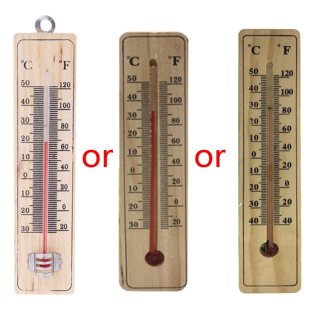 Wall Hung Thermometer Outdoor Garden House Garage Indoor House Office Room Dry and Wet Thermometer